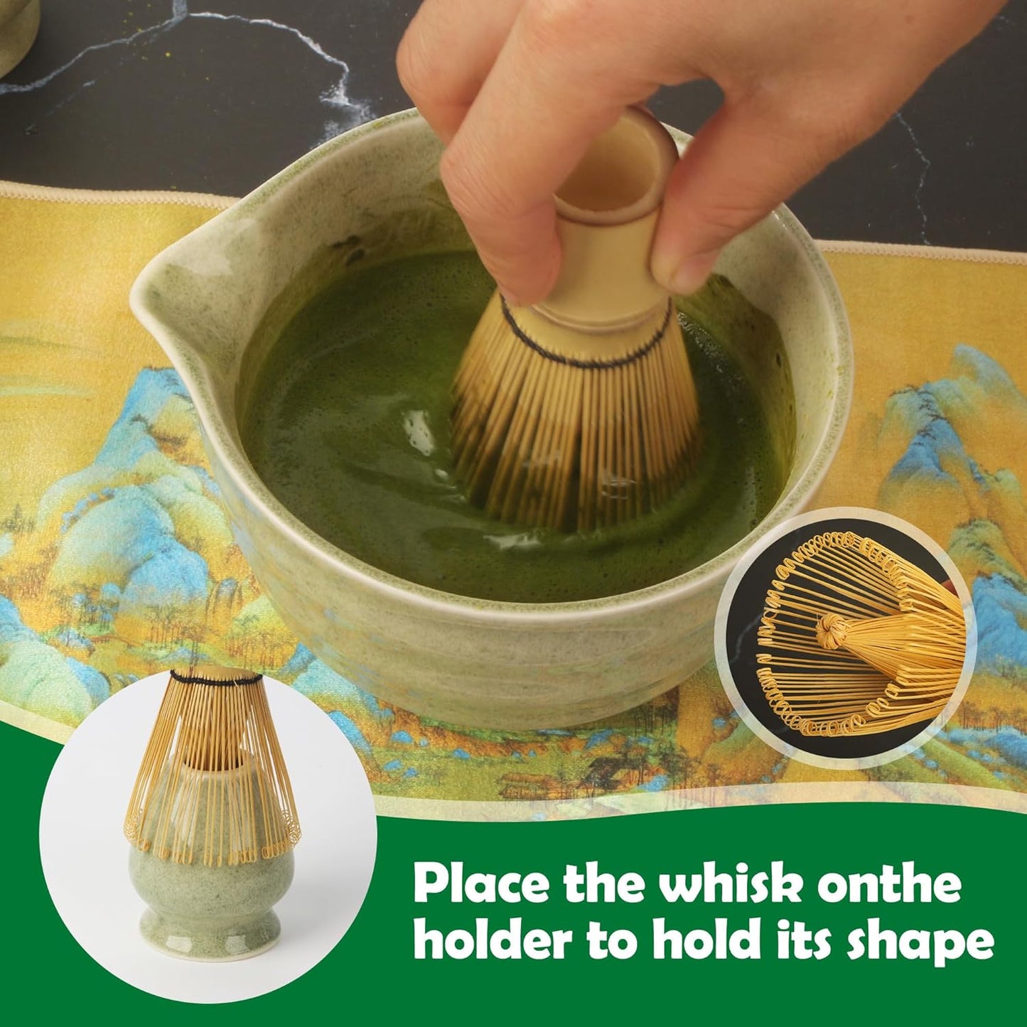 Matcha Tee-Set 7-teilig
