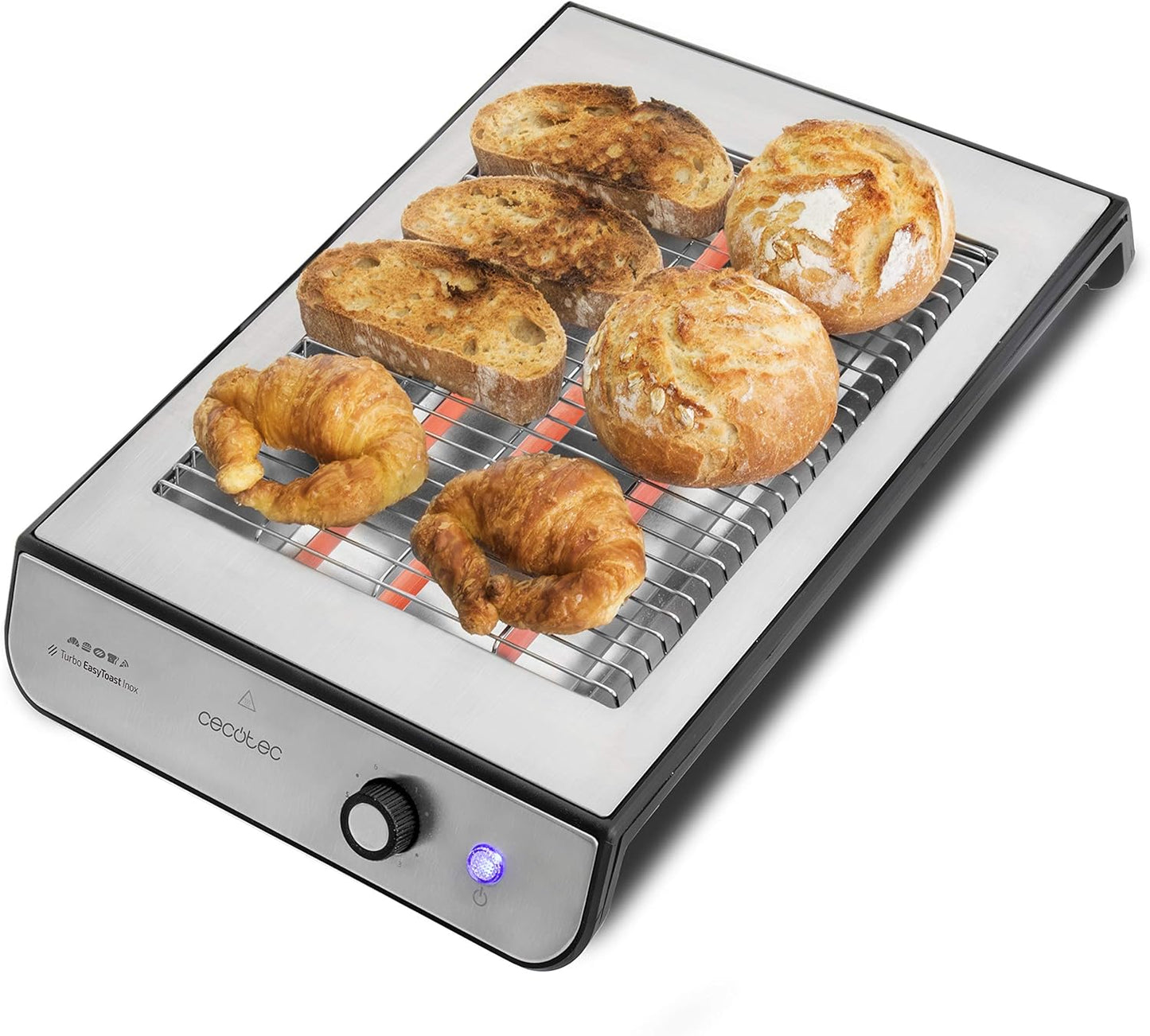 Turbo Easy Flachtoaster, Inox | 900w