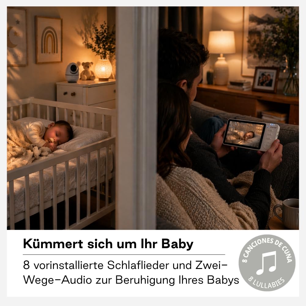 Eye Pro Baby-Monitor mit rotierender Kamera