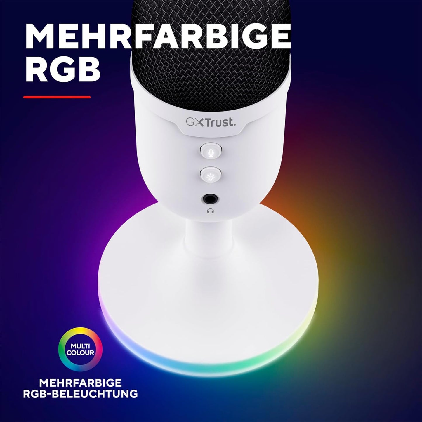 GXT 236W Yami USB Streaming Mikrofon, Weiß