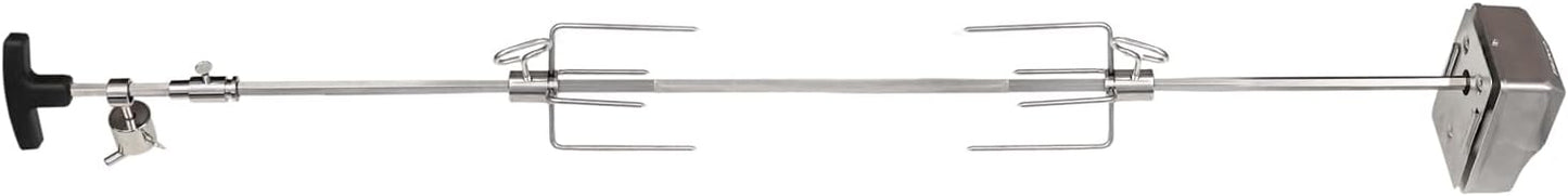 Rotisserie Drehspiess-Set für Platinum, Platinum Yamara & Black 4- und 6-Brenner, Drehspiess 4- / 6-Brenner