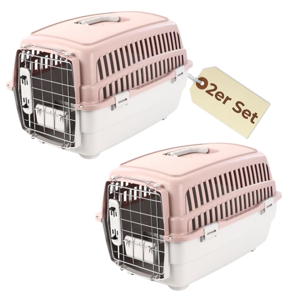 2er-Set Tiertransportboxen