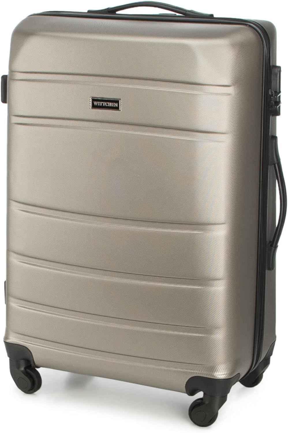 Reisekoffer Set, Champagner Koffer-Set 4tlg.