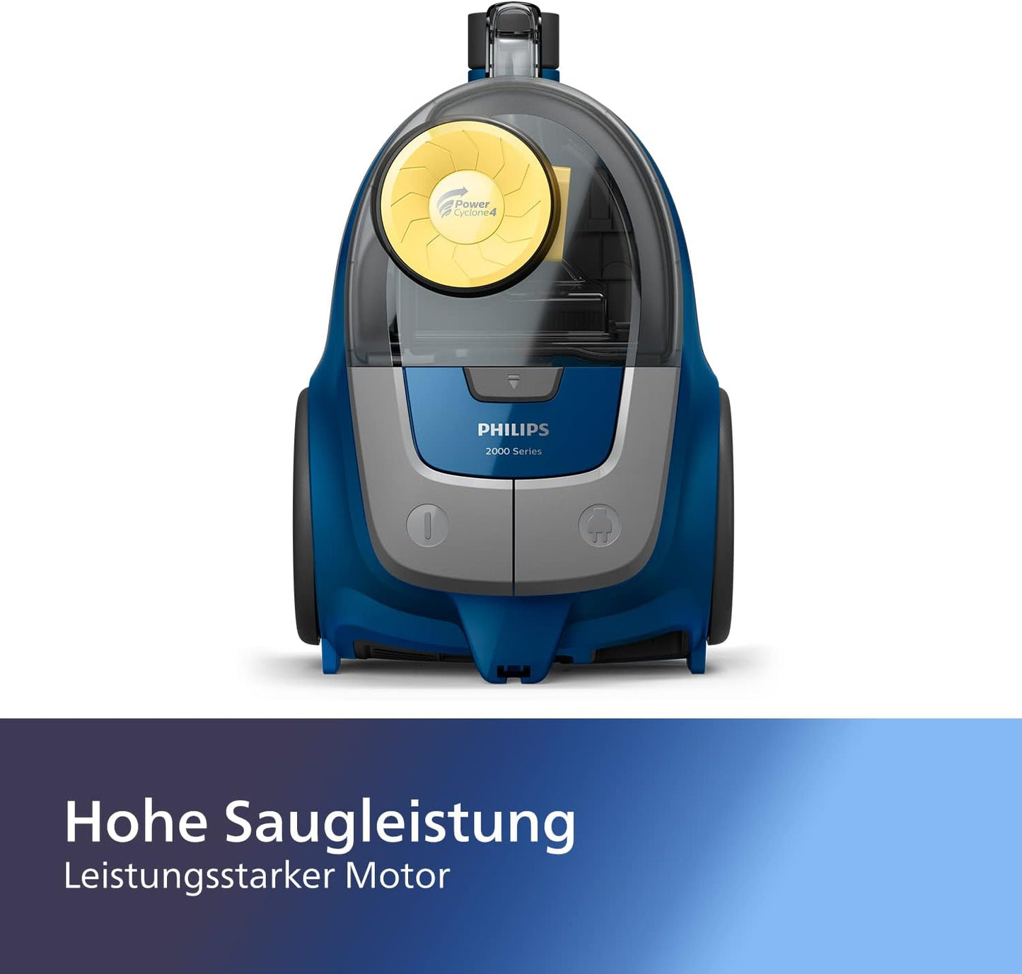 Beutelloser Staubsauger Series 2000, Gelb 1,3L