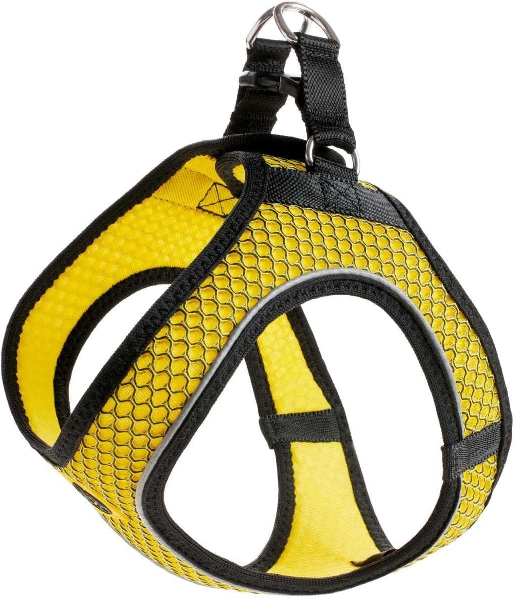 HILO COMFORT BVB Hundegeschirr, gelb 65 - 70 cm