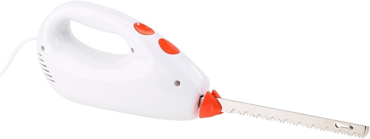 Elektrisches Messer mit Edelstahl-Doppelklingen (180 W)