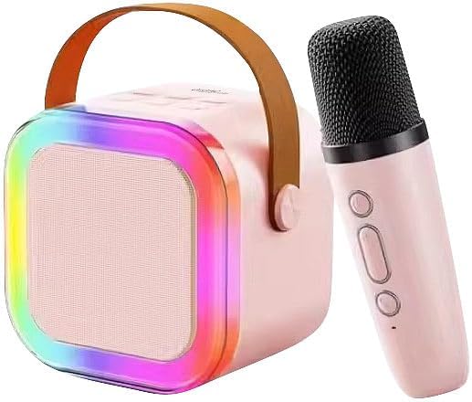 2er-Set Karaoke-Lautsprecher mit 4 Mikrofonen