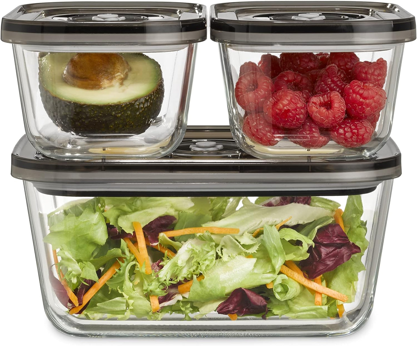 Vakuumier-Behälter Eco Set 3 Stück
