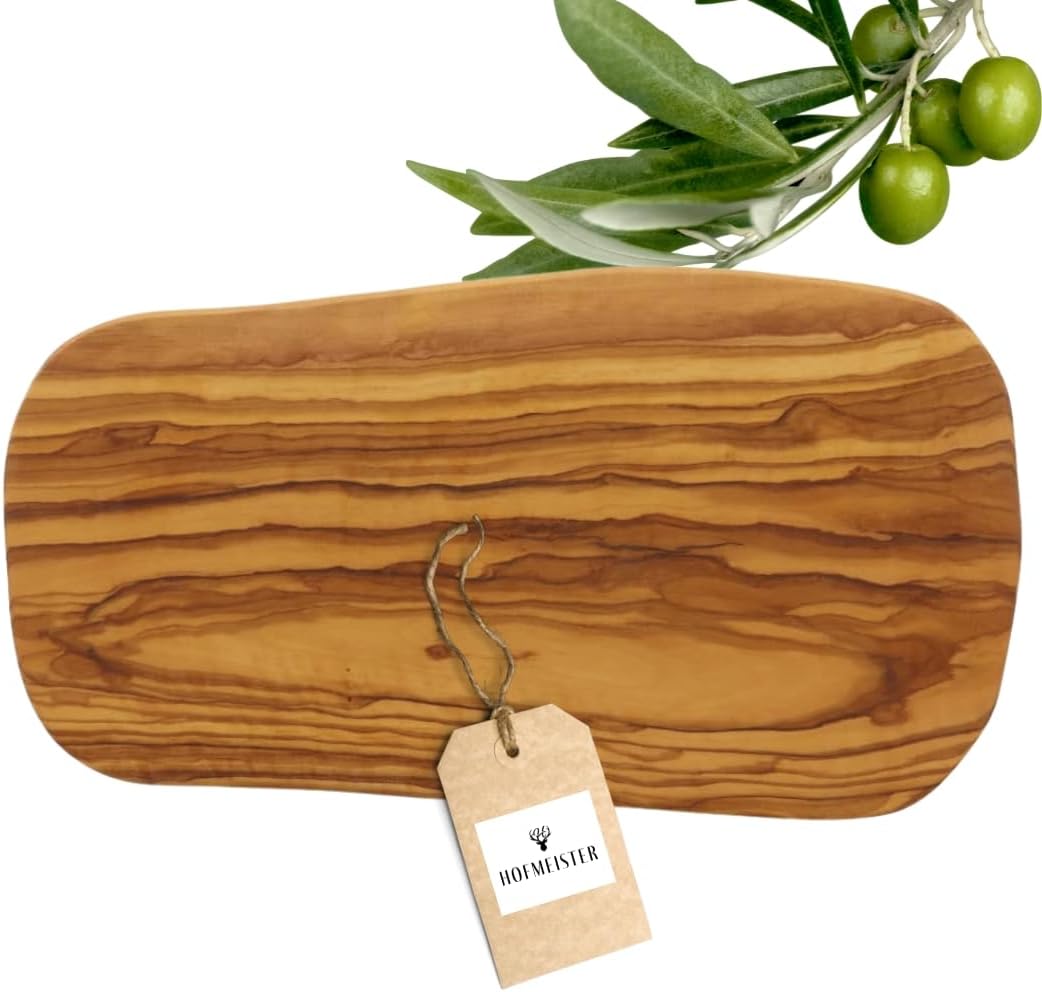 Holzschneidebrett aus Olivenholz, Schneidebrett aus Olivenholz | 30 Cm 1