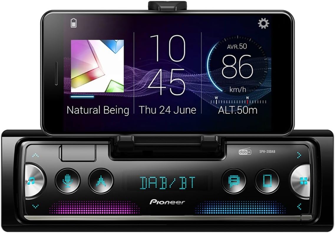 SPH-20DAB Autoradio mit DAB+ und Bluetooth, Single