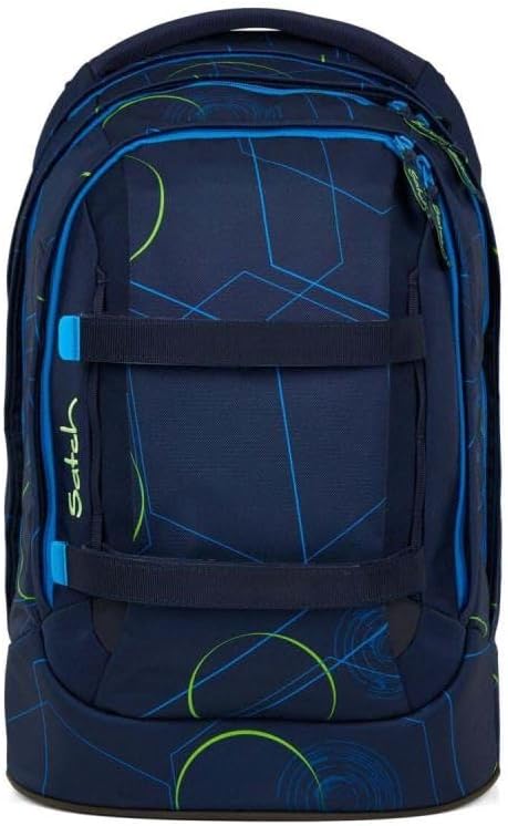 3-teiliges Schulrucksack Set mit Sporttasche, Blue Tech