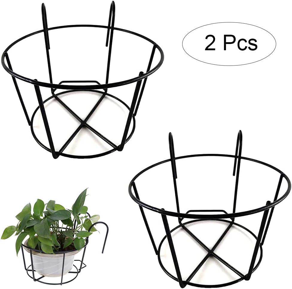 Blumentopfhalter, Schwarz