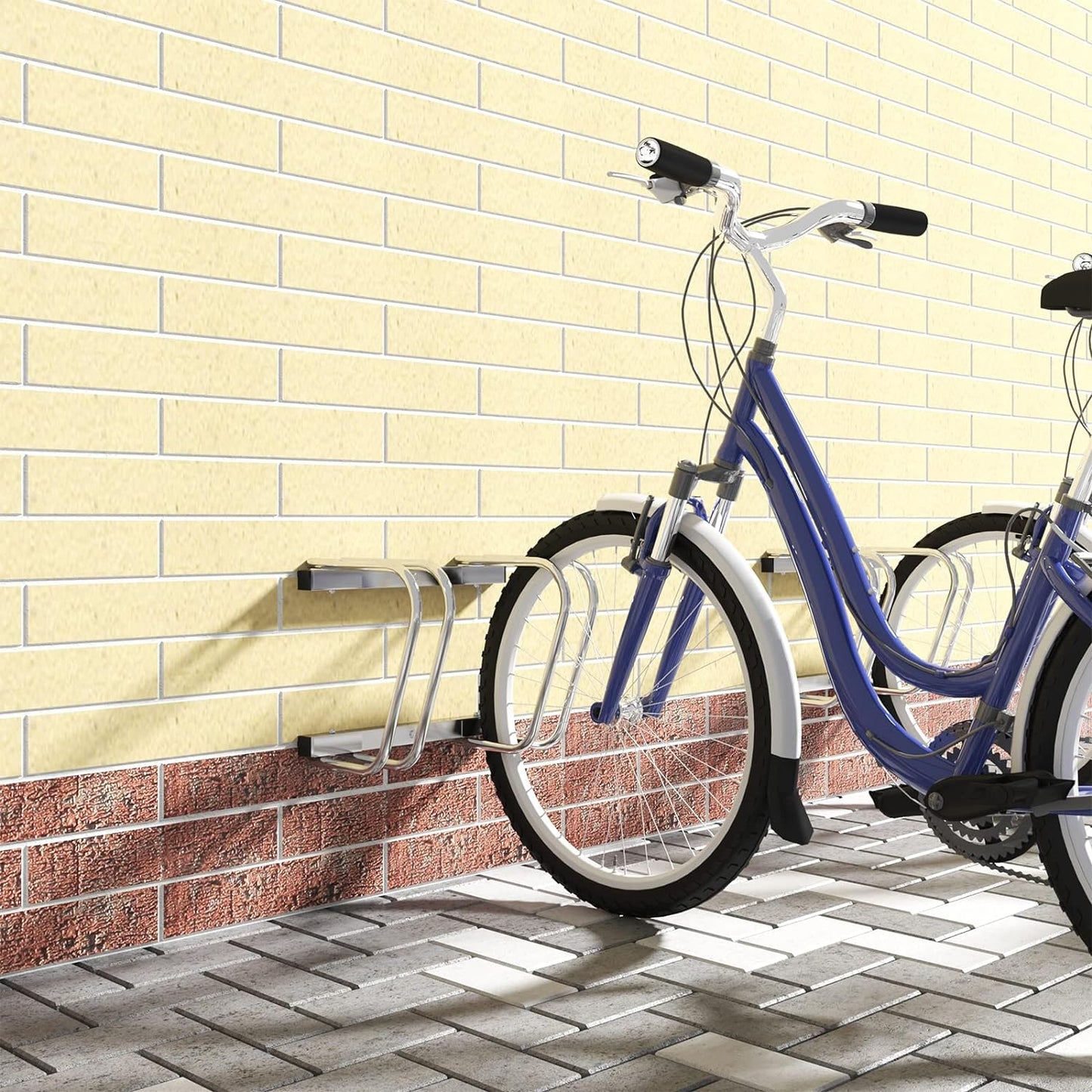 FZ1132m1, 2 Fahrräder ; Silber