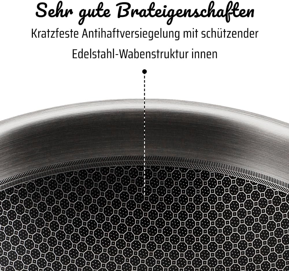Asia Wokpfanne 868402 mit Deckel