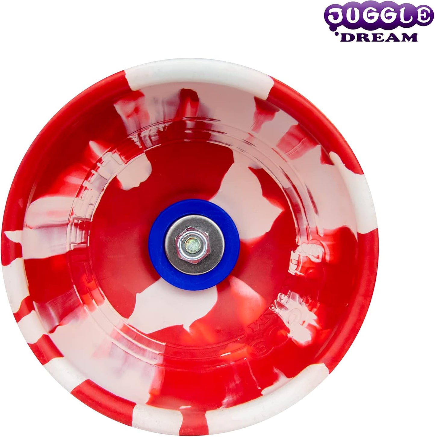 Diabolo-Jonglierset, Rot/Weiss