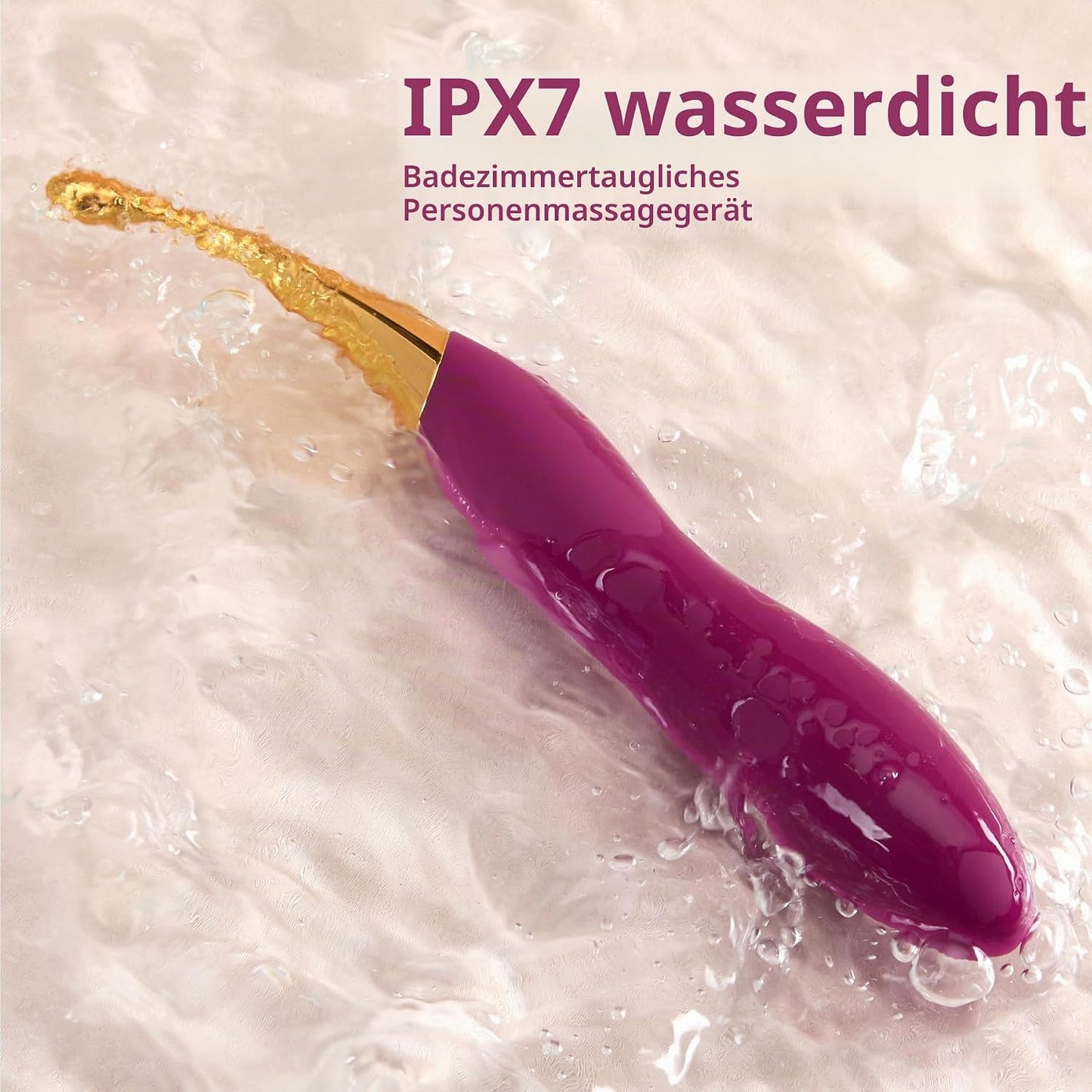 Hochfrequenz Vibrator Beatrice mit 10 Modi & 2 Köpfen, 02