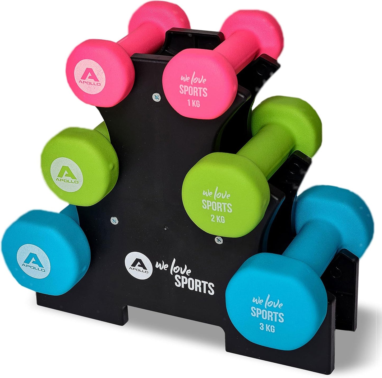 Kurzhantel Set, Hantel Set 1-3 kg