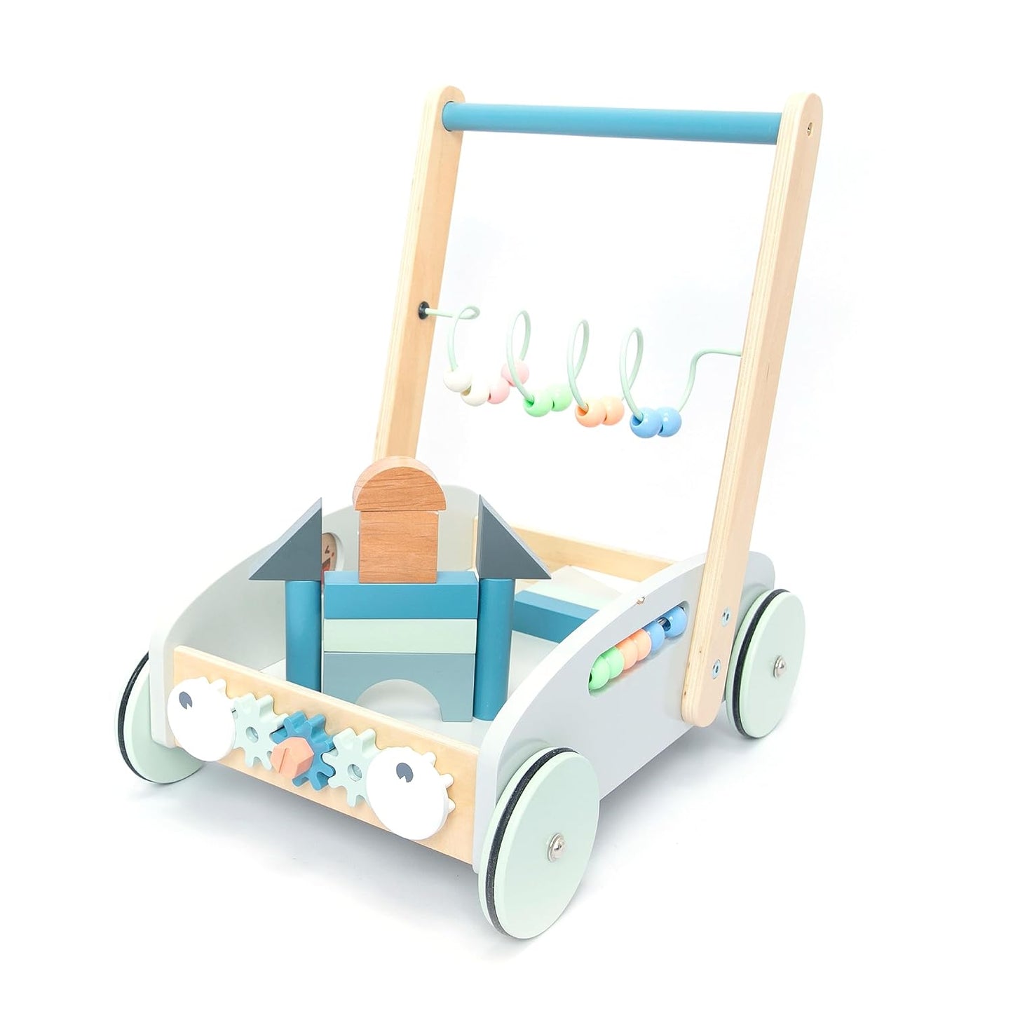 5-in-1 Lauflernwagen, Blau