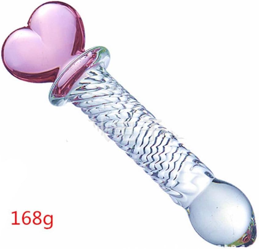 Kristall Dildo mit Herz, Style A, Style A