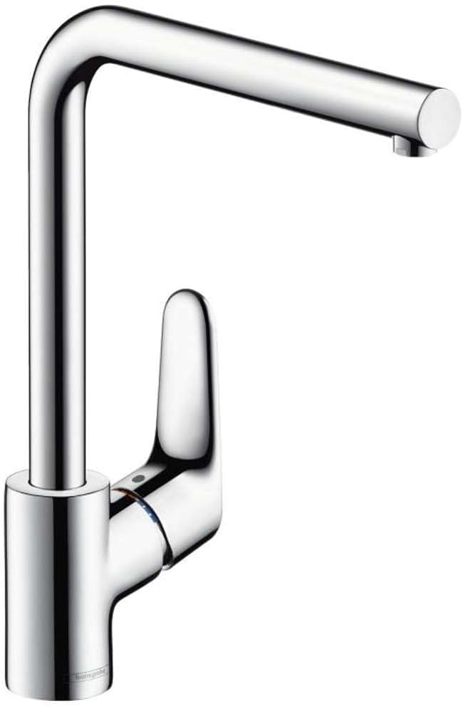 Küchenarmatur Focus, Chrom Auslaufhöhe 280mm ohne Schlauchbox