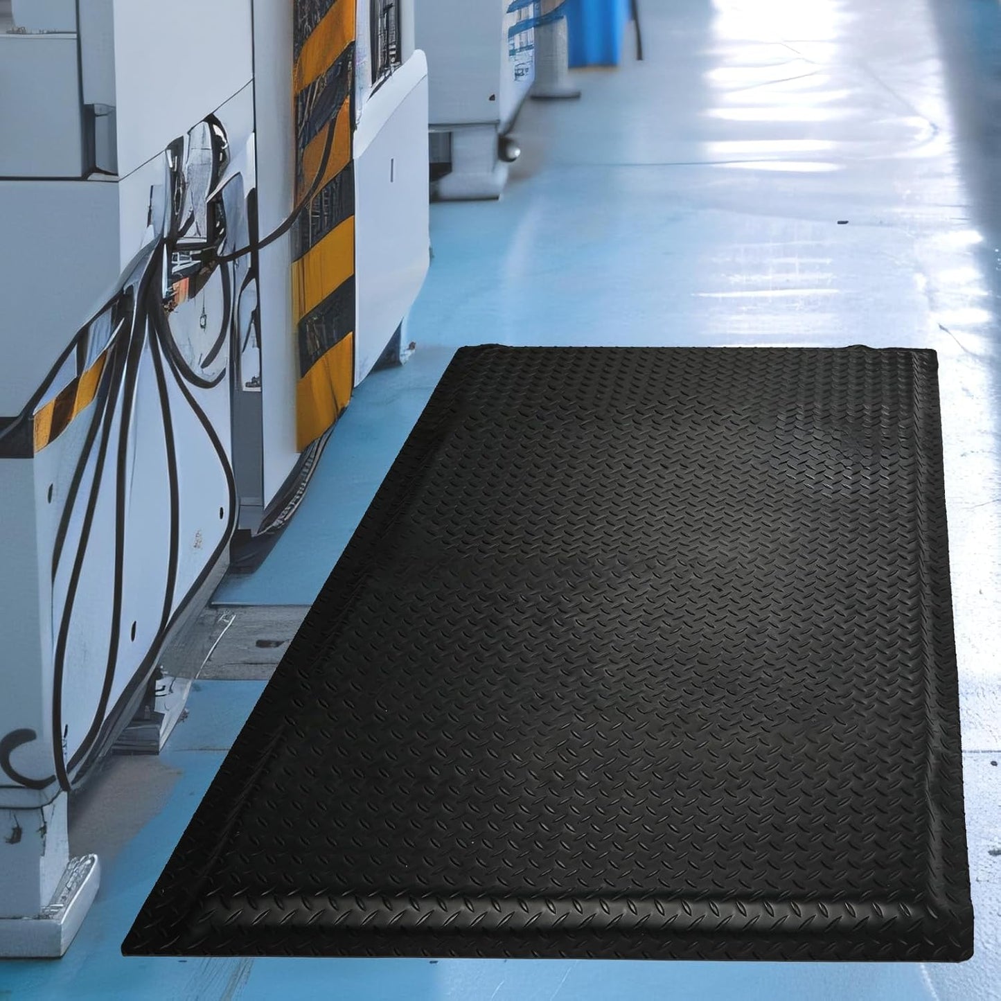 Ergonomische Anti-Ermüdungsmatte für Steharbeitsplätze, 92 x 152 cm