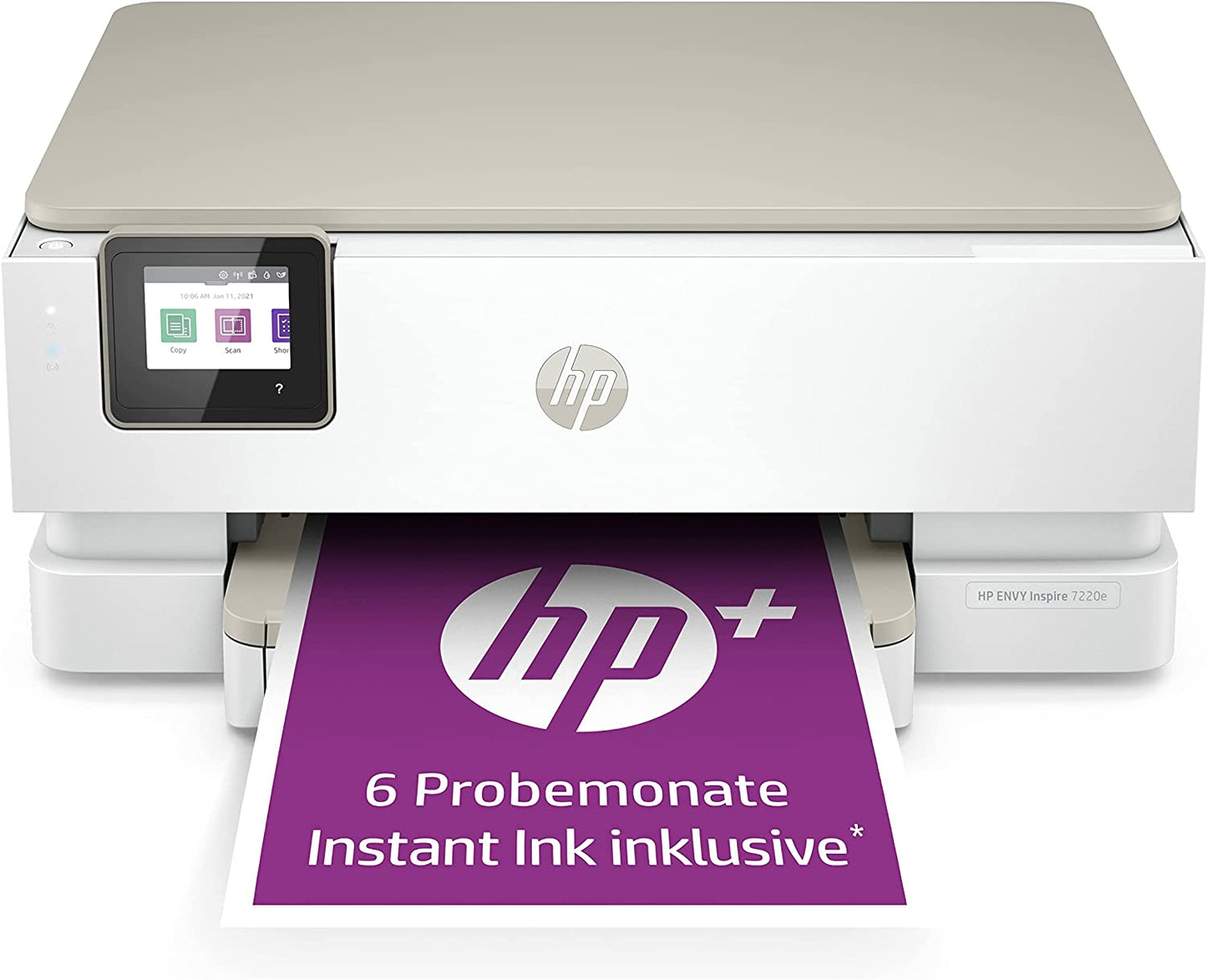 ENVY Inspire 7220e All-in-One, Multifunktionsdrucker, Ohne Stapeleinzug