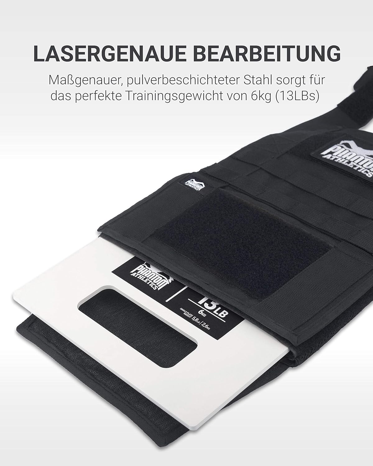 Gewichtsplatten-Set (6 kg), 6kg (13LB) Gewichtsplatten Set, Ohne Weste