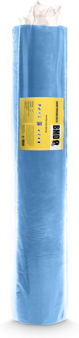 Dampfbremssystempaket 100m² mit Klebeband und Folienkleber
