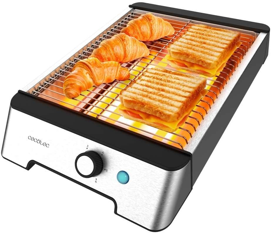 Flachtoaster, Inox | 1000w