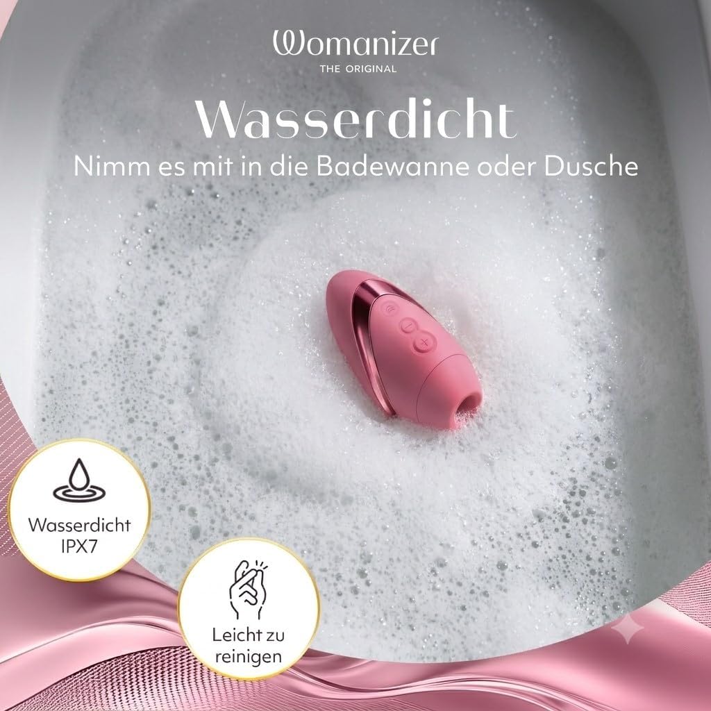 Next Liberty Klitorisstimulator mit Pleasure Air Technology, Rosa