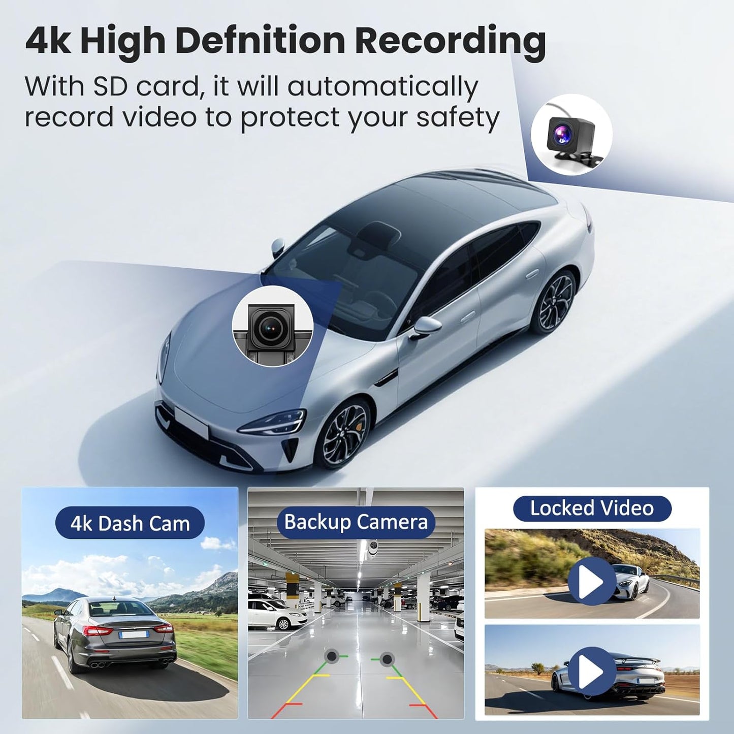 P1 Carplay Display mit Dashcam & Navigation, P1