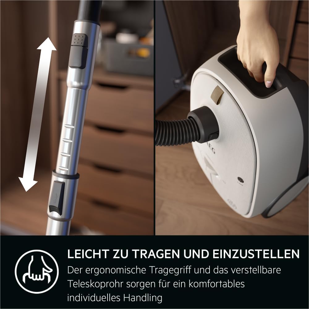 Staubsauger mit Beutel AB61H6SW Allergy 6000