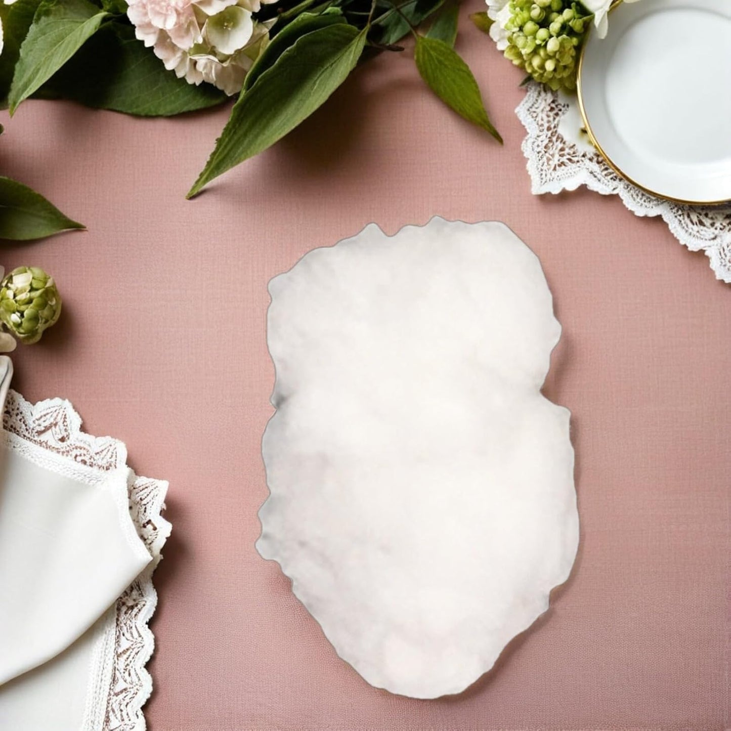 Künstliche Wolken für Hochzeit und Bühne, Weiss 30x50cm