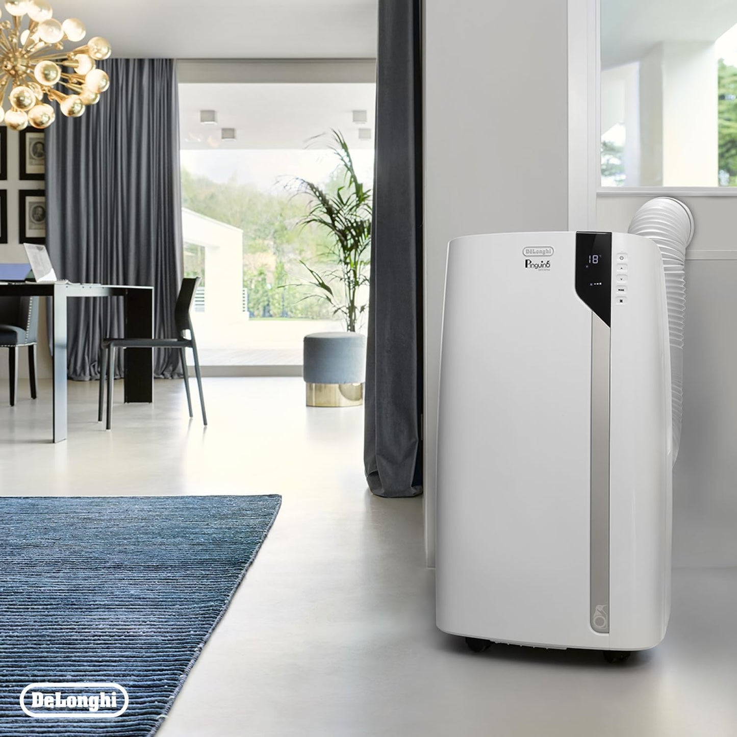 Mobiles Klimagerät Pinguino PAC EX93, Für Räume bis 85 m³ - 24h-Timer