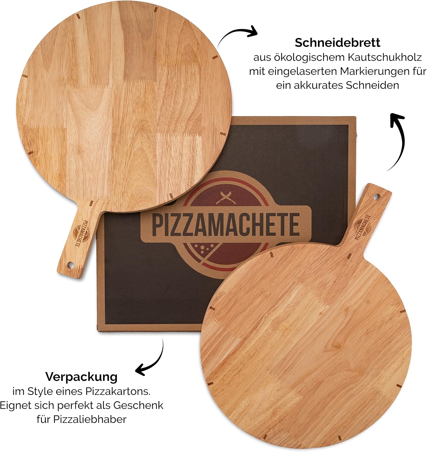 2-teiliges Pizzateller-Set