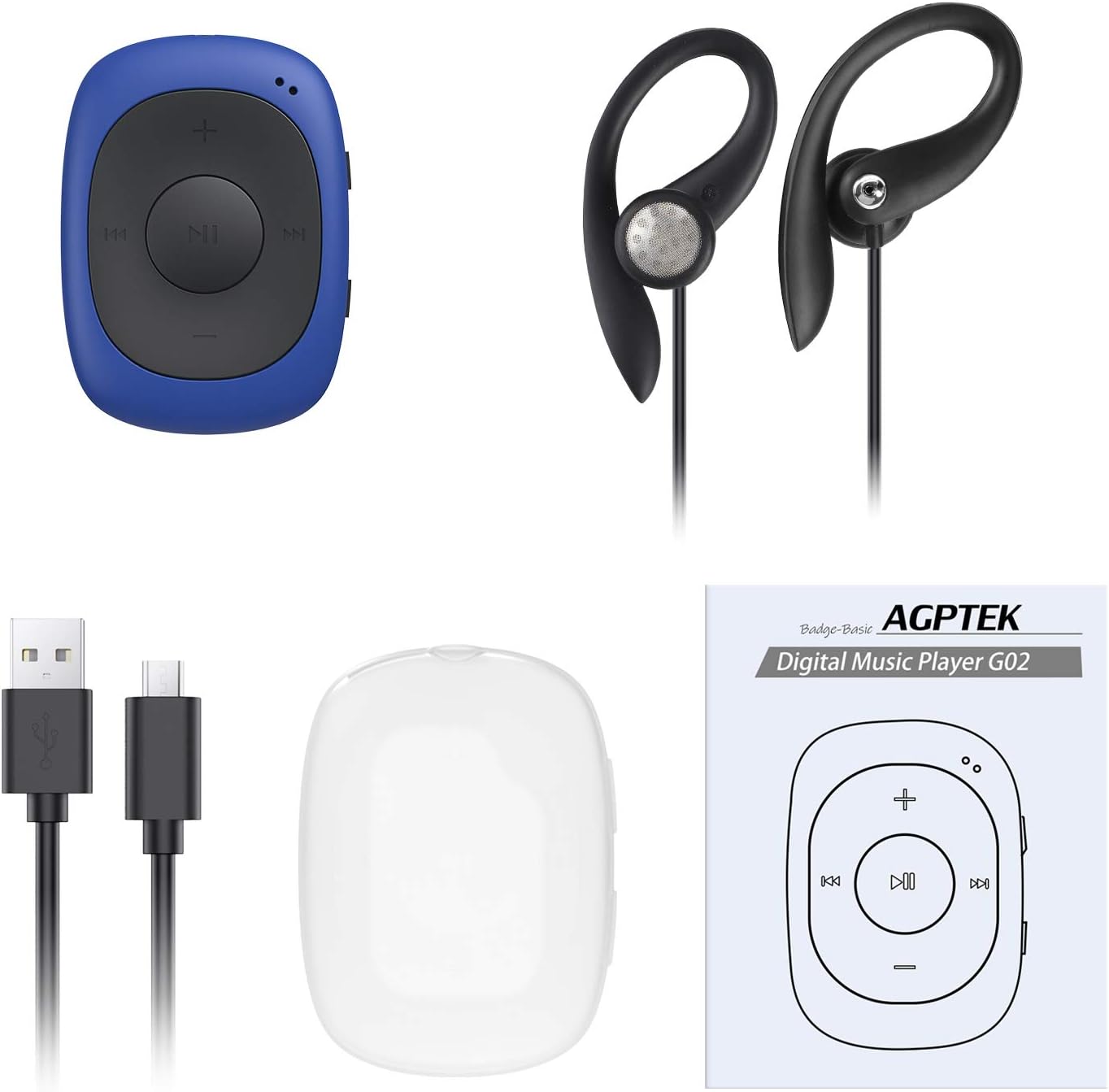 Mini Clip MP3 Player SML, 8Go