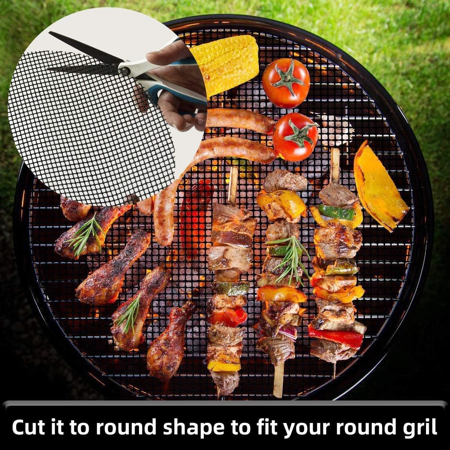Grillmatte, 6 Stück, 6.0