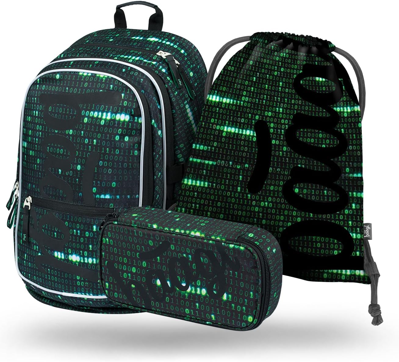 3-teiliges Schulrucksack-Set, Numbers