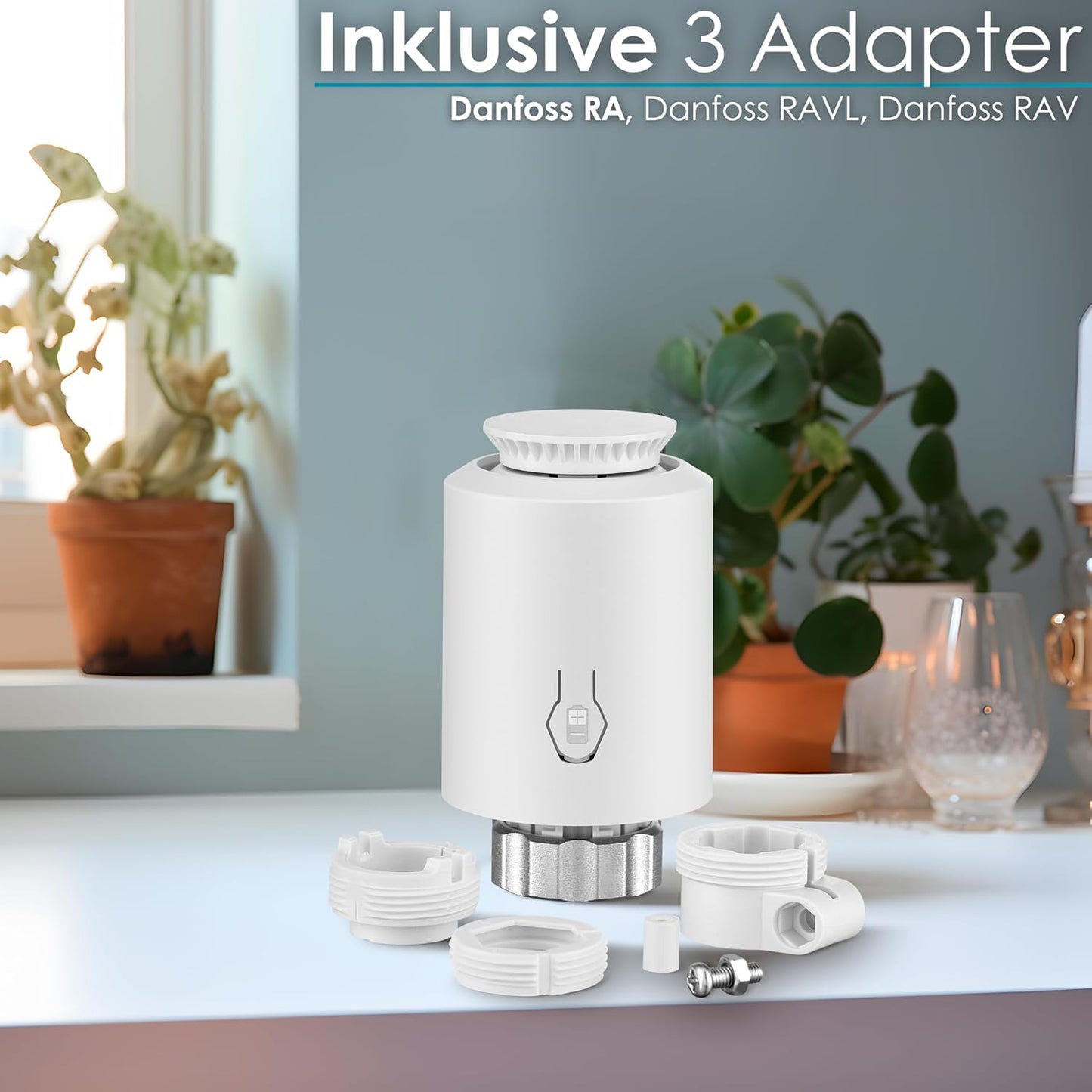 Smartes Heizungsthermostat Zigbee