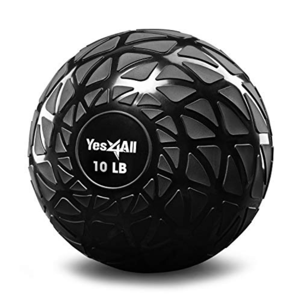 Medizinball, 4.5kg Dynamisches Schwarz
