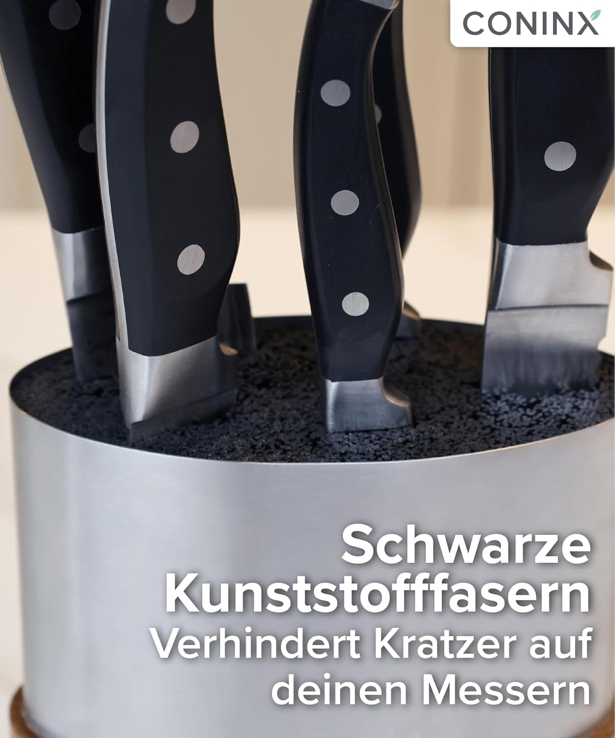 Ovaler Messerblock, Oval Einsatz