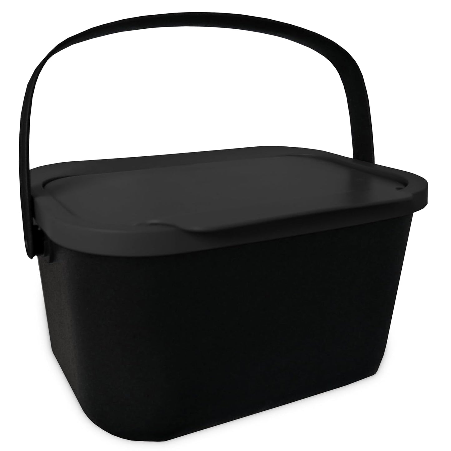 Biomülleimer, 4,5L Schwarz
