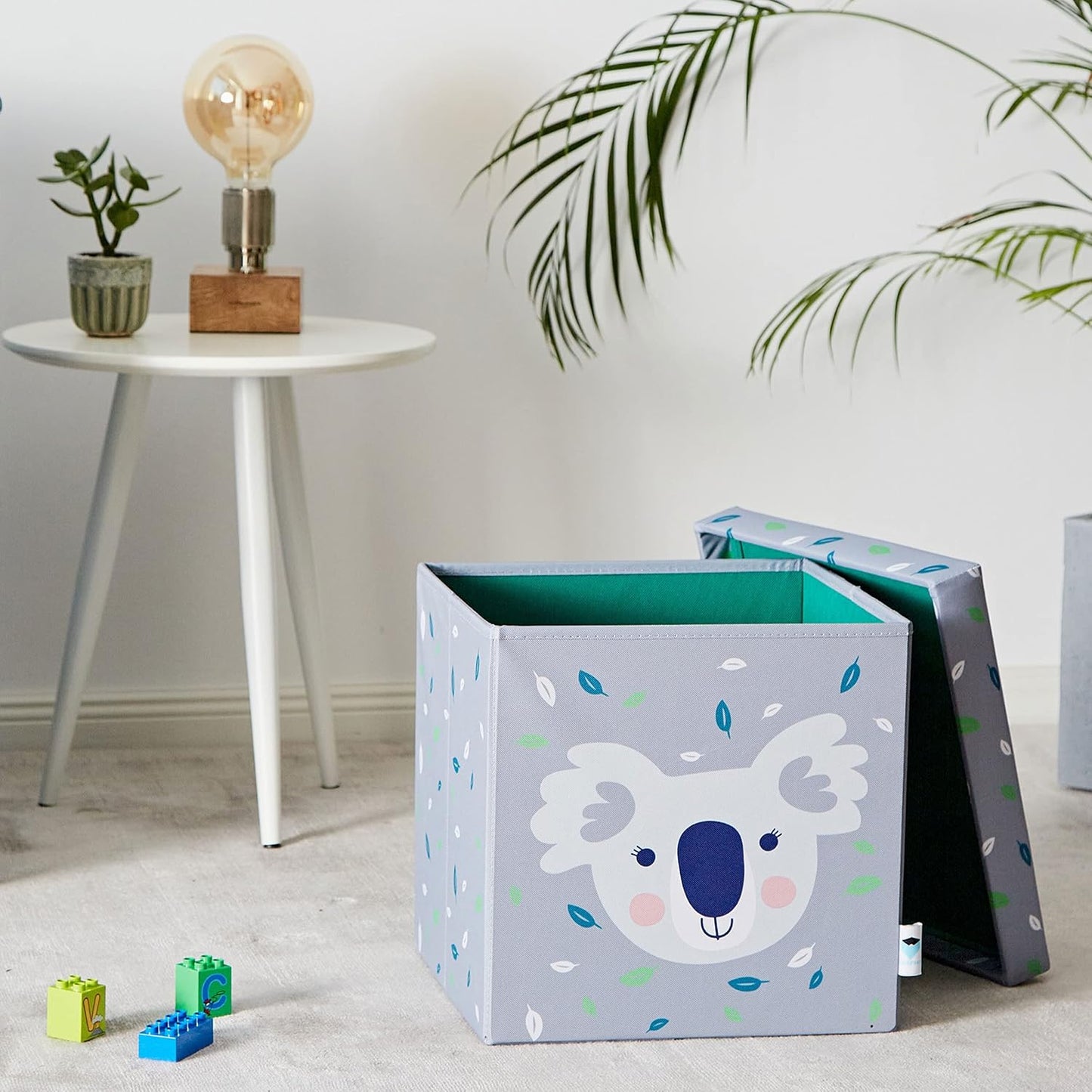 Happy Kids Sitzhocker mit Stauraum, Koala