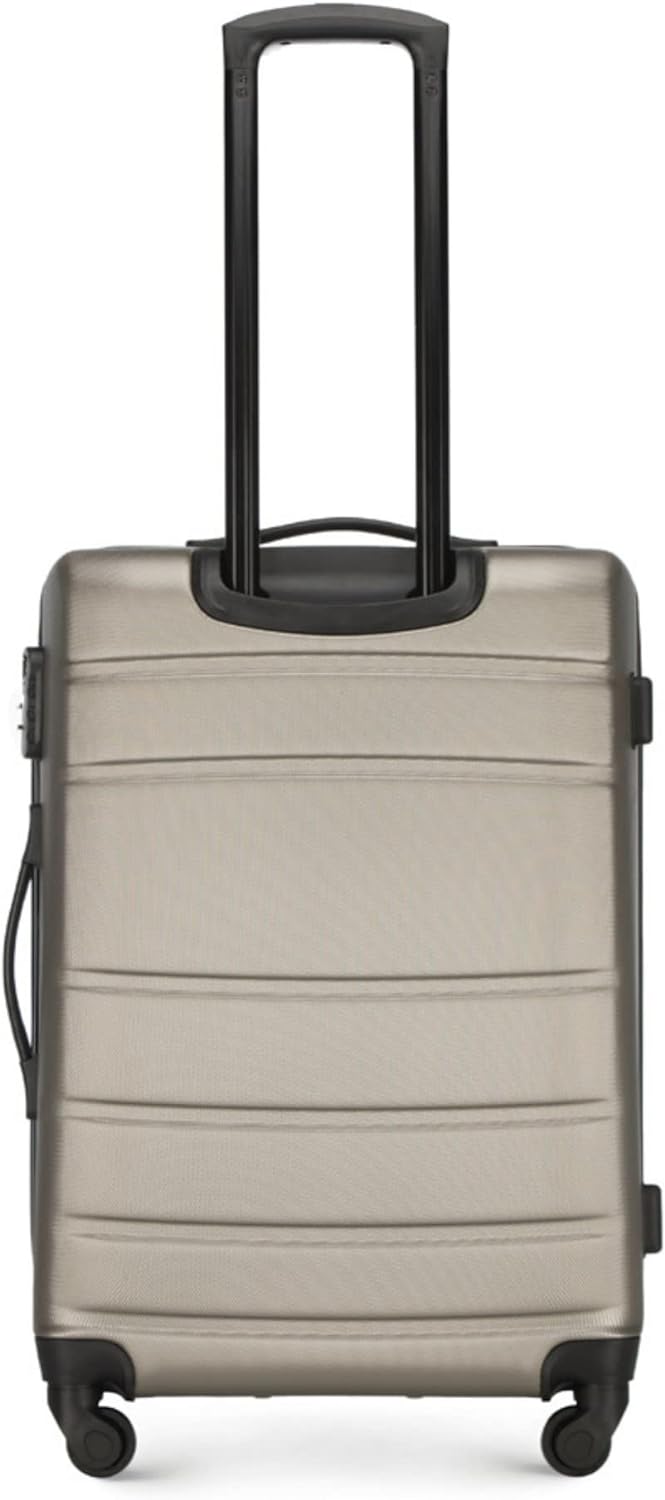 Reisekoffer Set, Champagner Koffer-Set 4tlg.