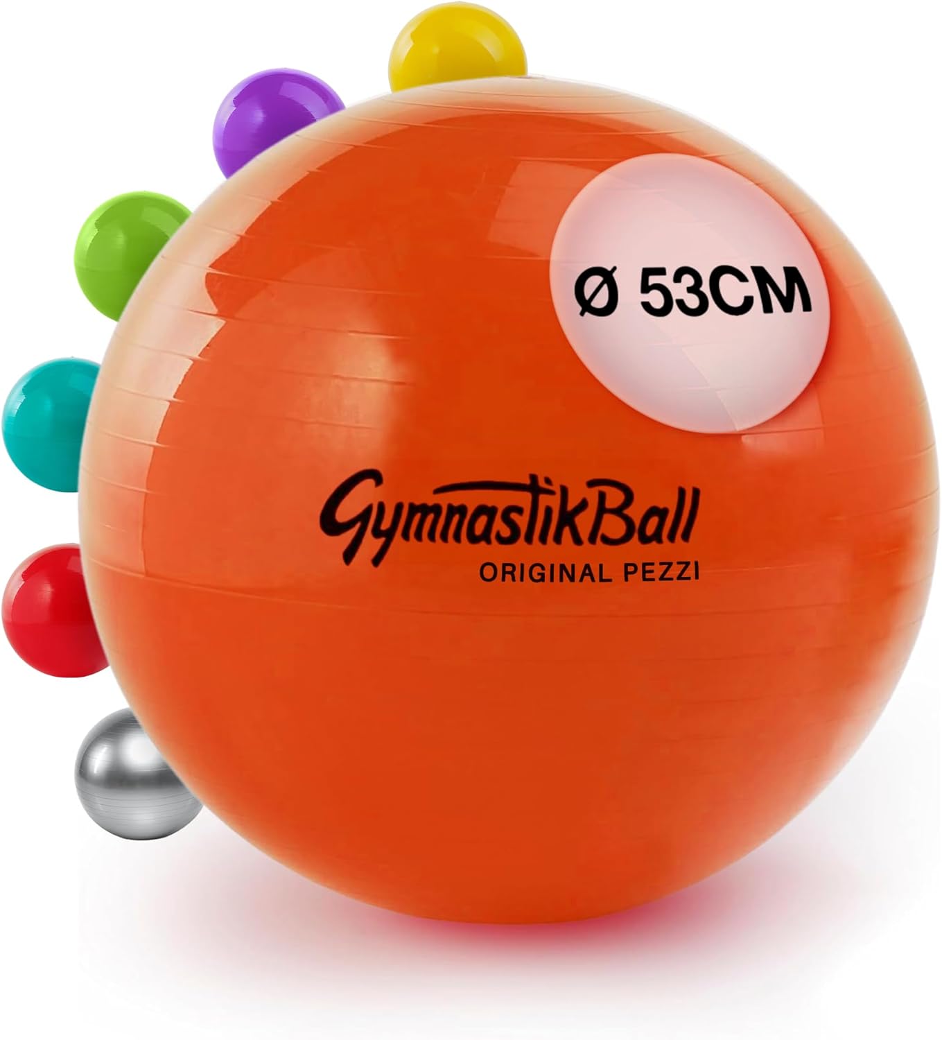 Gymnastikball Standart, Ø 53 cm Orange