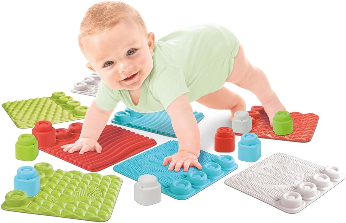 Spieleset für Kleinkinder Sensorischer Teppich, Clementoni