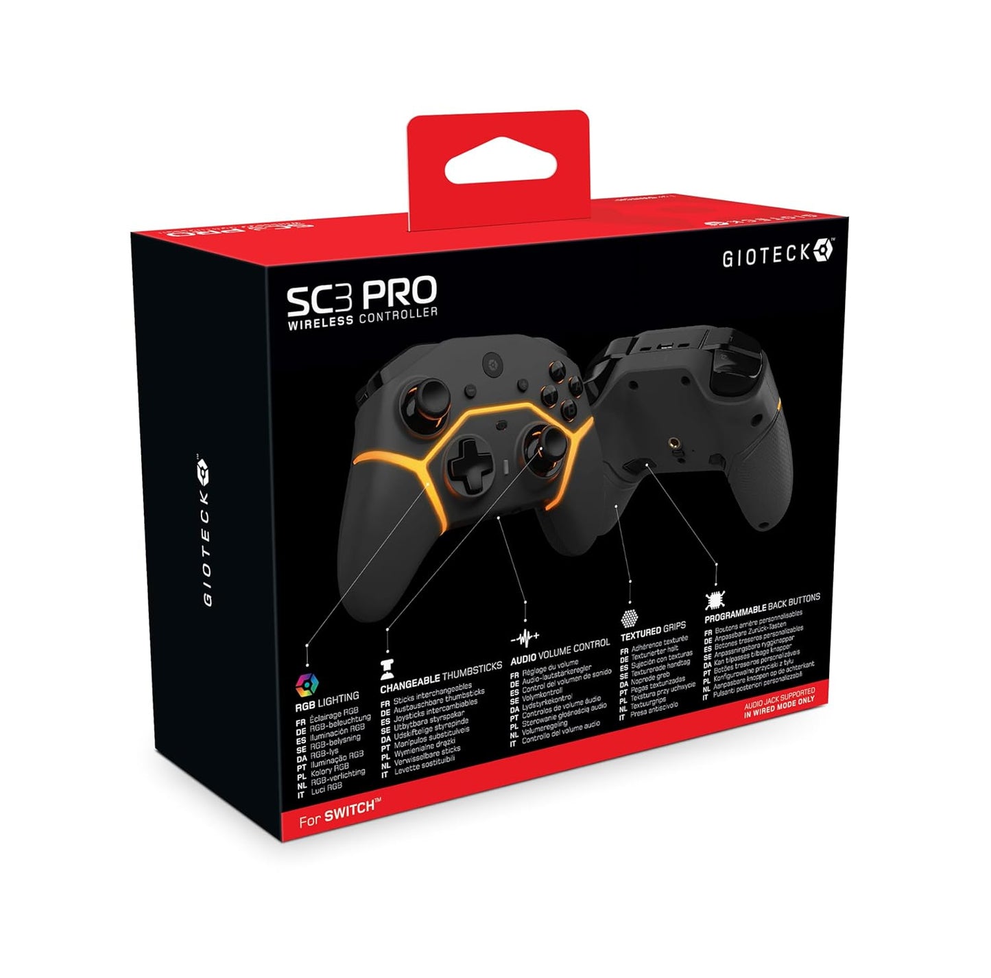 SC-3 Pro Wireless Controller für Nintendo Switch