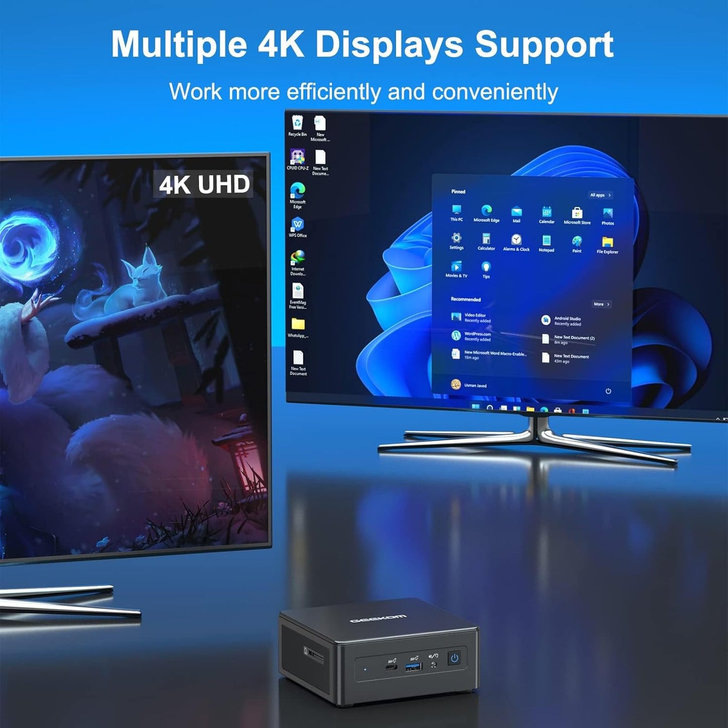 Mini-PC IT8 SE mit i3-8109U, i3-8109U(8+256)