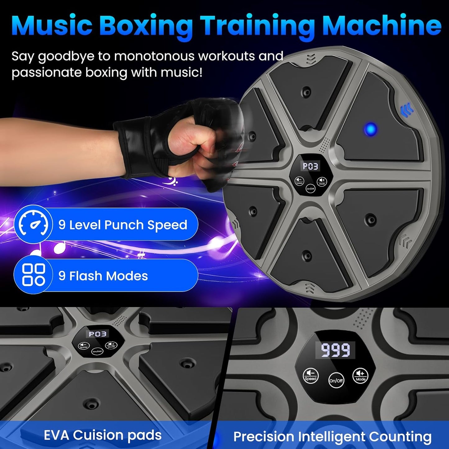Elektronische Boxing Machine, grau