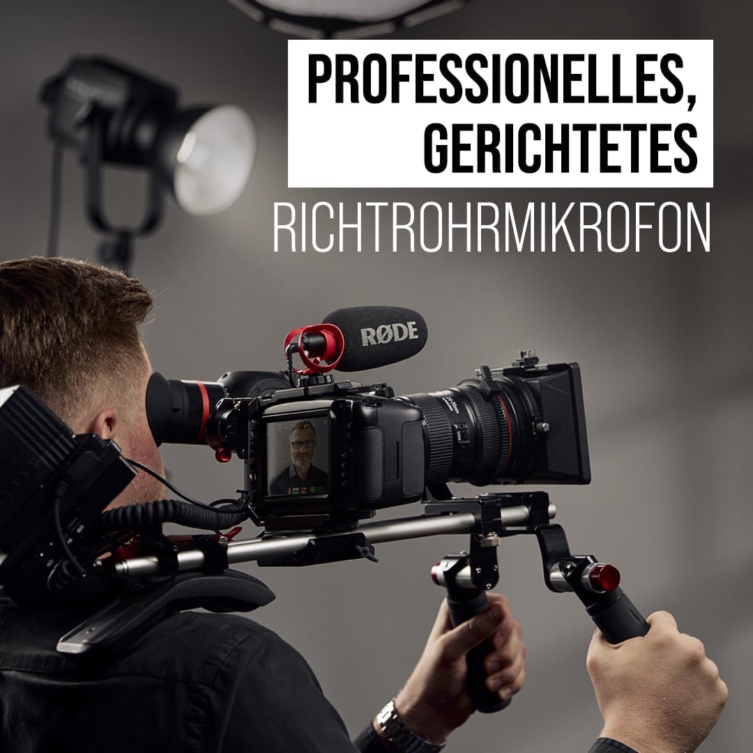 VideoMicro II Richtrohrmikrofon für Kamera/Mobilgerät, Single Einzeln